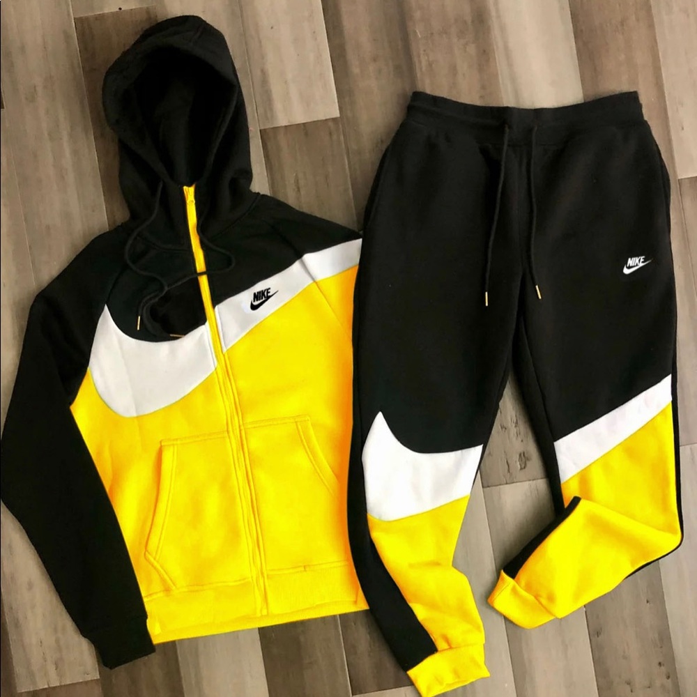 Nike jumpsuit jogger and hoodie set